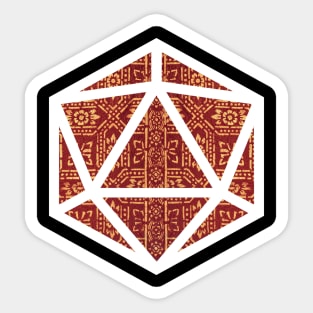 D20 Decal Badge - Honor Sticker